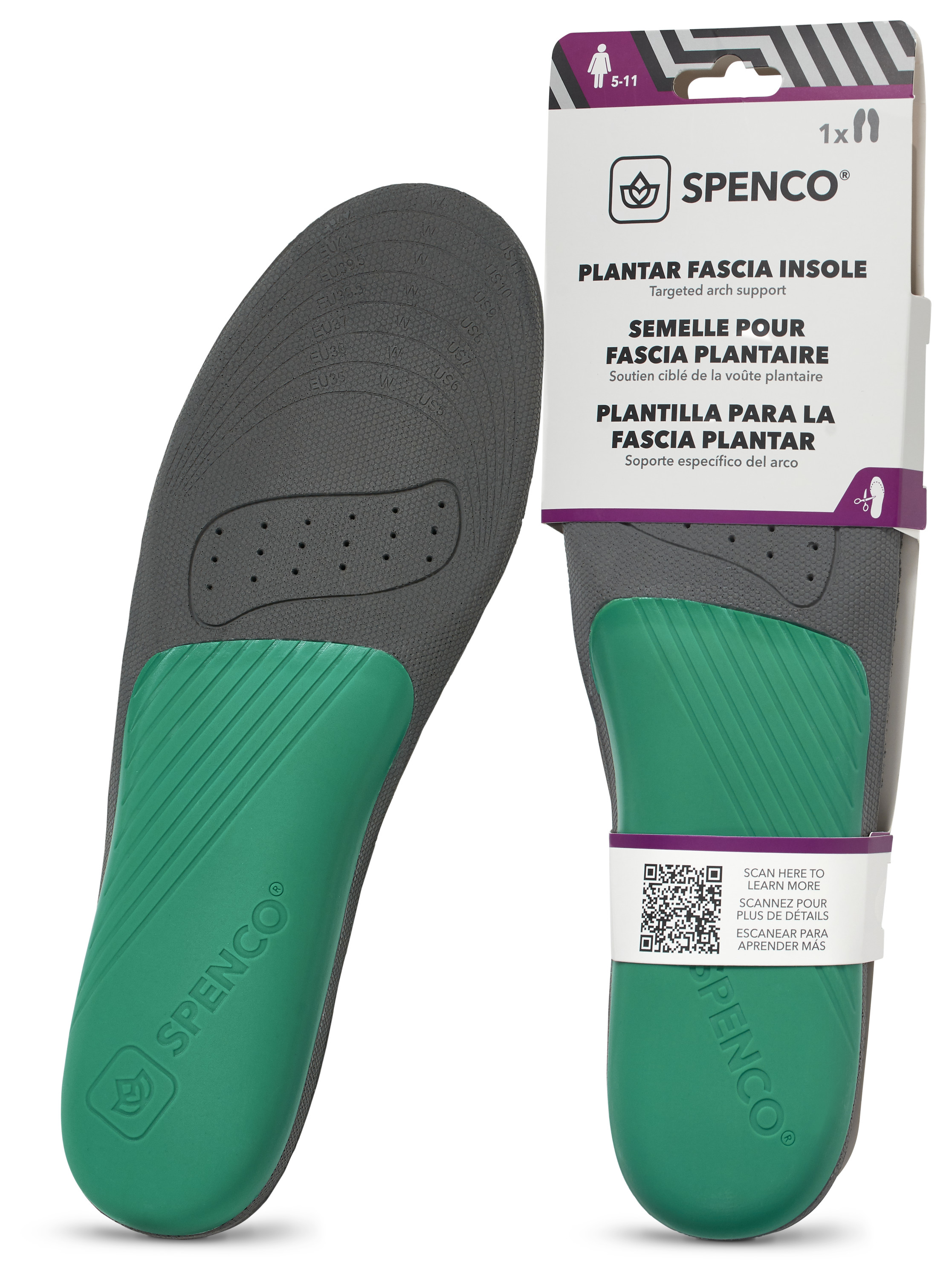 Spenco Willow Wedge Infradito Donna – Con Plantare Confortevole E Supporto Dell'Arco, Suola Antiscivolo, Colore Vari