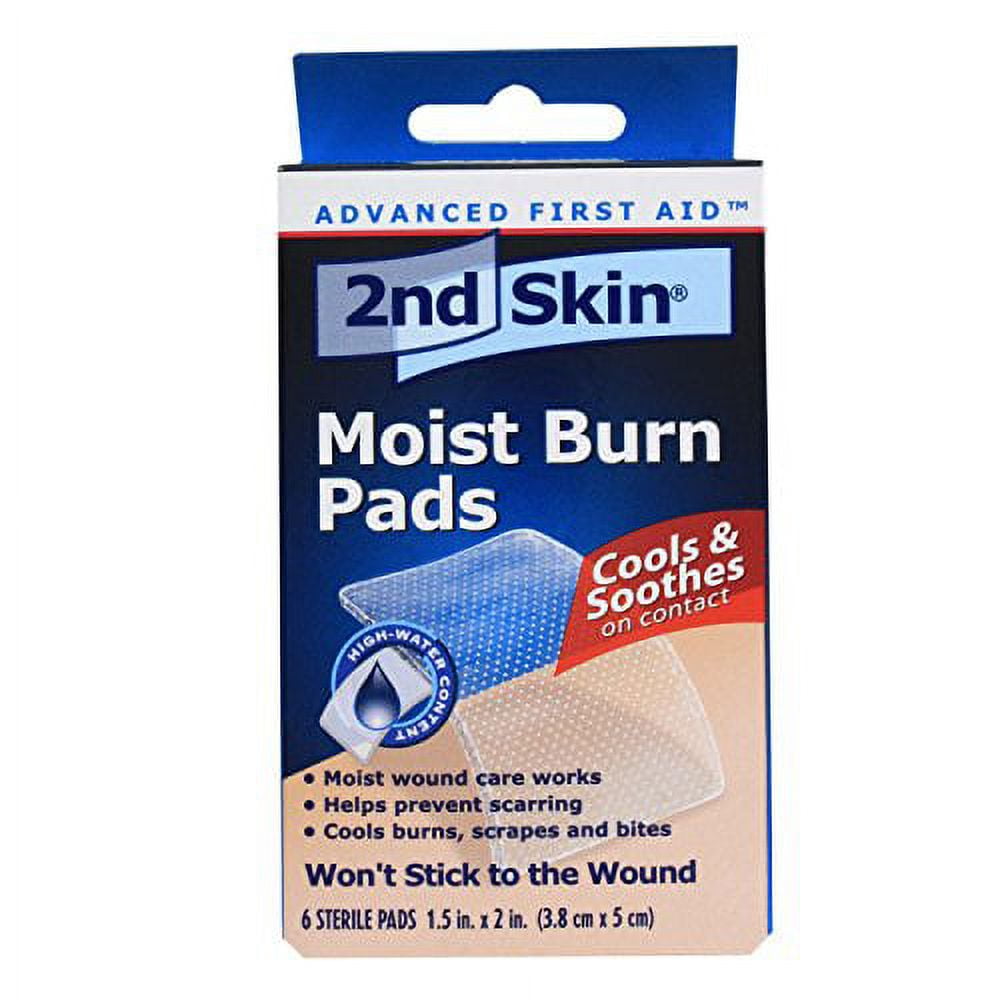 Spenco Skin Moist Burn Pads, Small (1.5 6-Count