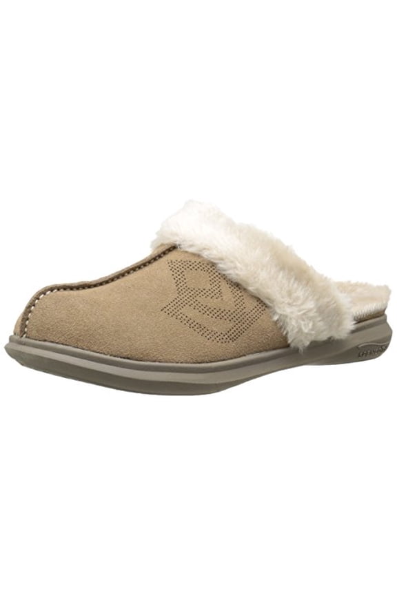women's supreme slide mule, taupe, 5 m us