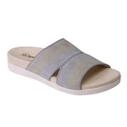 Spenco Twilight Ellie Womens Leather Slide Sandal
