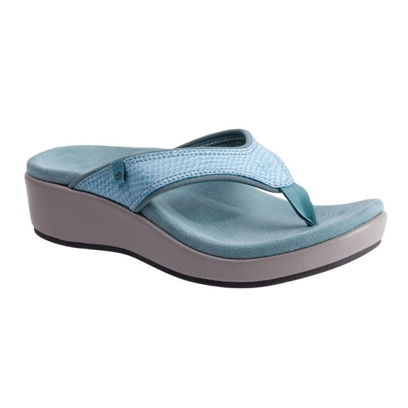 Spenco Weekend Wedge Toe-post Orthotic Sandal Women's