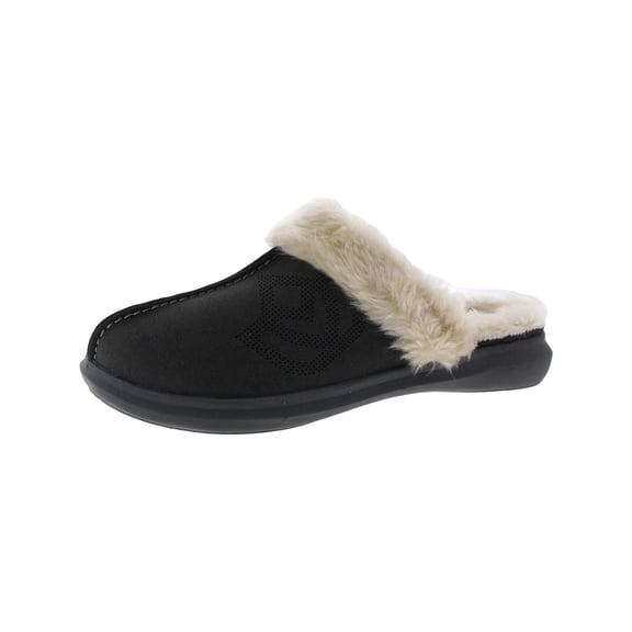 Spenco Womens Supreme Slide Suede Lined Mule Slippers