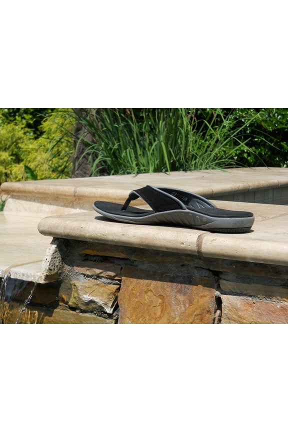 Yumi Men's Sandals Carbon/Pewter Size 14