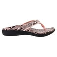 thumbnail image 1 of Spenco Yumi Nuevo Snake Women's Orthotic Thong Sandal, 1 of 7