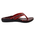 thumbnail image 1 of Spenco Yumi Nuevo Snake Women's Orthotic Thong Sandal, 1 of 7