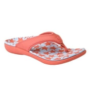 Spenco Yumi Ocean Womens Orthotic Thong Sandal