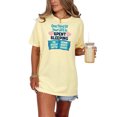 thumbnail image 1 of Spend Your Time Wisely Funny, Butter Comfort Colors T-Shirt, Medium, 1 of 3