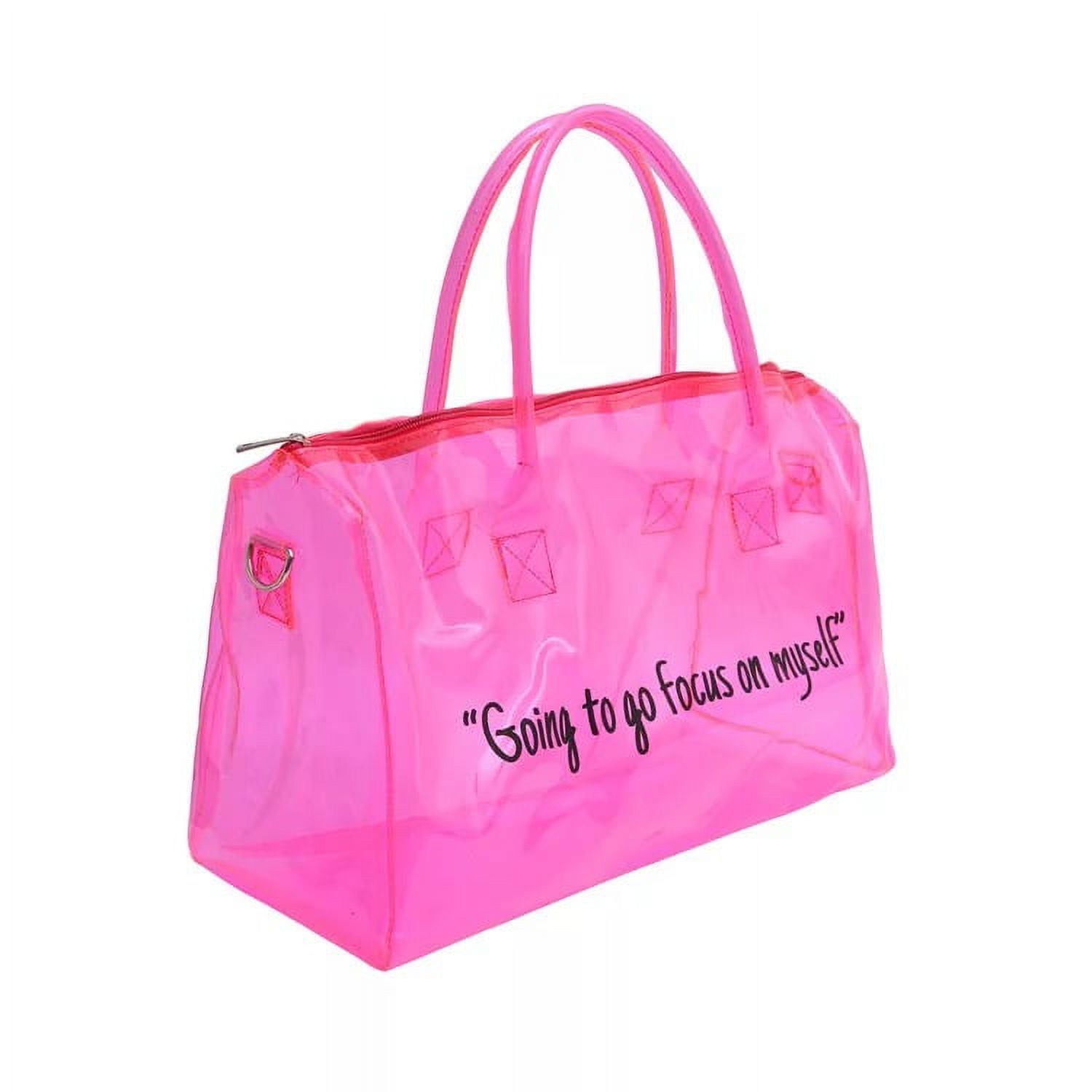 Spend the Night Bag PVC Transparent Waterproof Cosmetic Bag