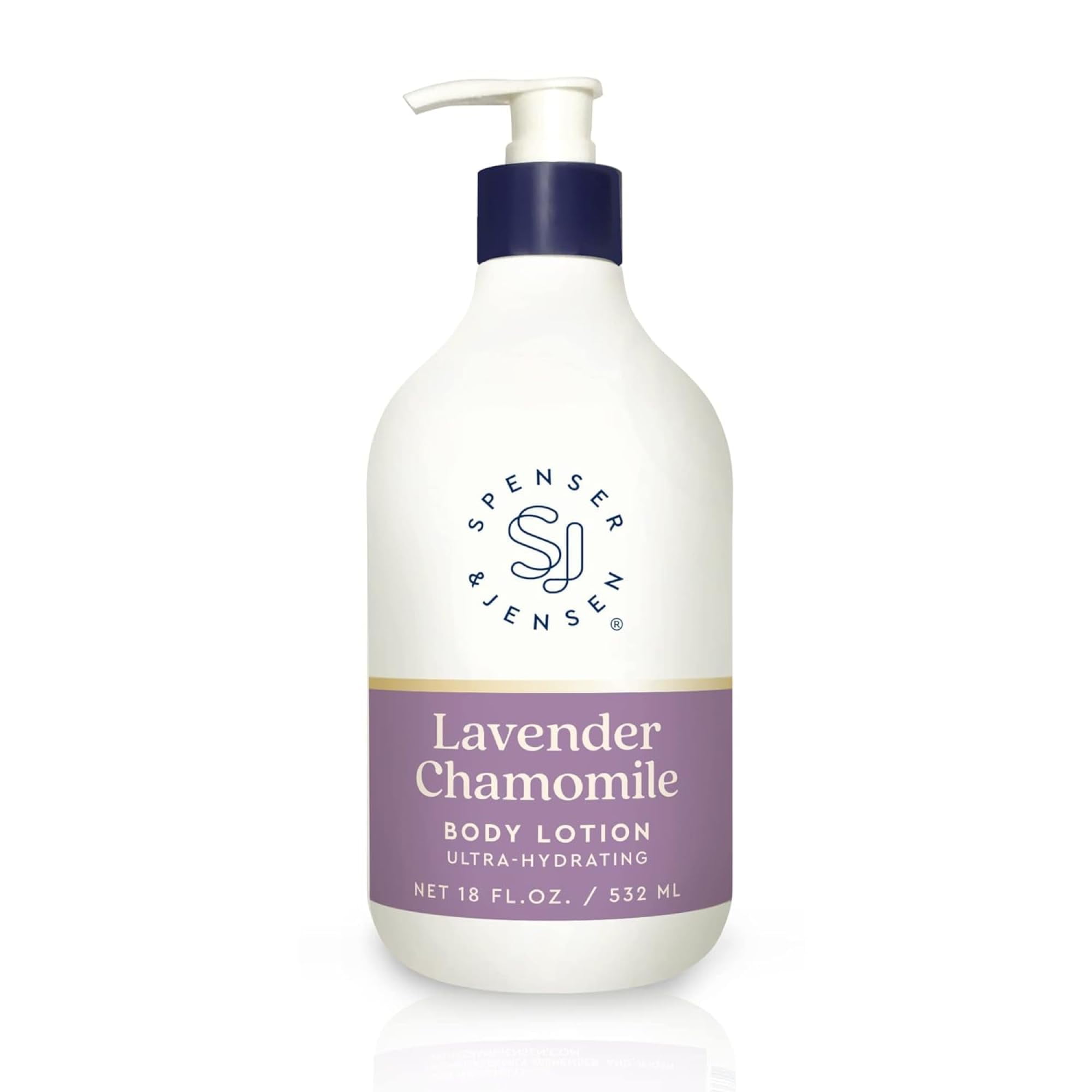 Spenser & Jensen Daily Moisturizing Body Lotion with Soothing Lavender