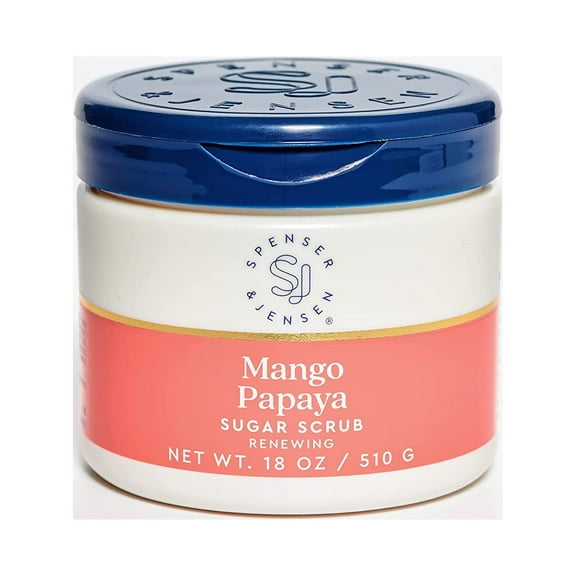 Spenser & Jensen Exfoliating Mango Papaya Sugar Scrub 18 Oz
