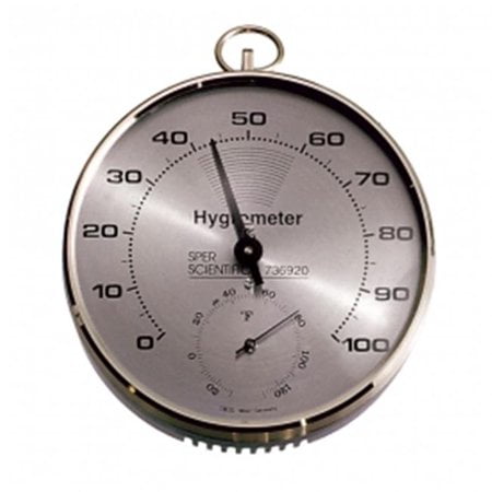 Sper Scientific 736920 Lab or Classroom Hygrometer & Thermometer is ideal for classroom, lab or industrial use