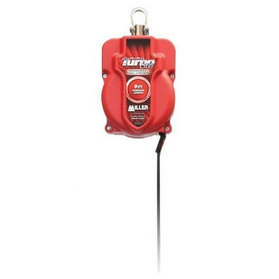 Miller TurboLite⢠6-ft PFL Personal Fall Limiter with Steel Carabiner Unit Connector and Steel Locking Snap Hook, 400-lb Capcity (181.4 kg) (MFL-1-Z7/6FT)
