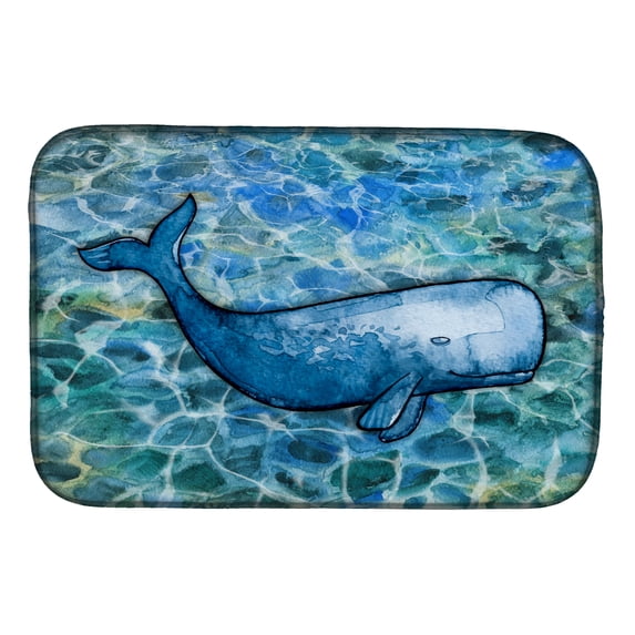 Sperm Whale Cachalot Dish Drying Mat