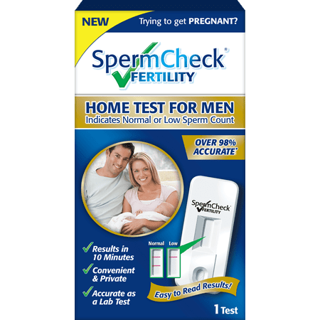 SpermCheck® Fertility At-Home Fertility Test for Men