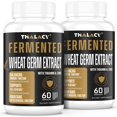 Spermidine Supplements 13mg 1300mg Wheat Germ Extract Capsules Potent