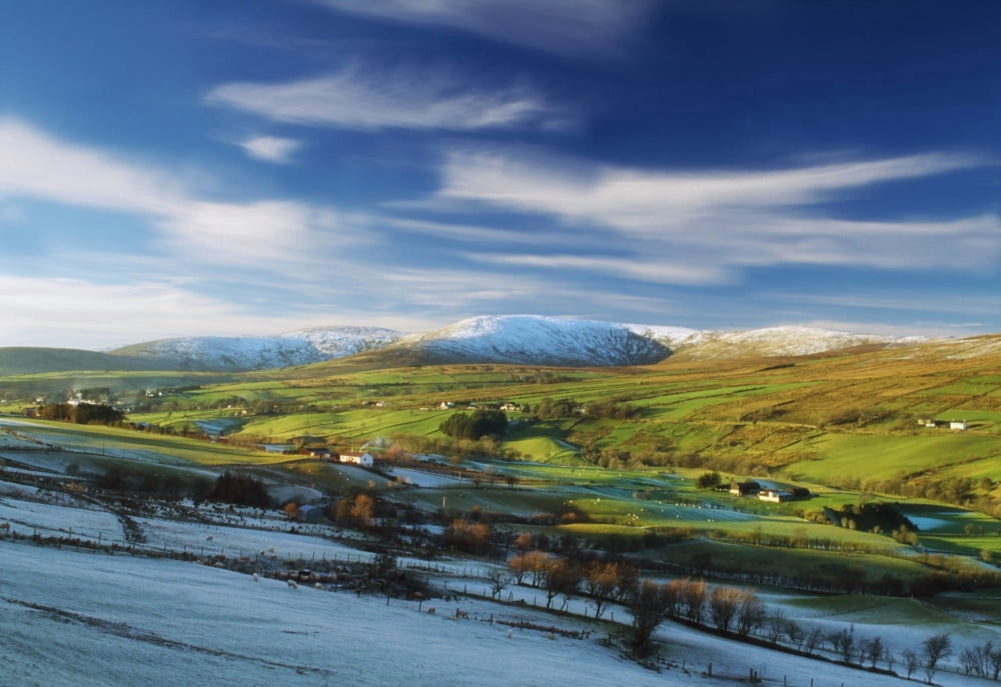 Sperrin Mountains Co Tyrone Ireland Canvas Art - The Irish Image Collection Design Pics (36 x 24)