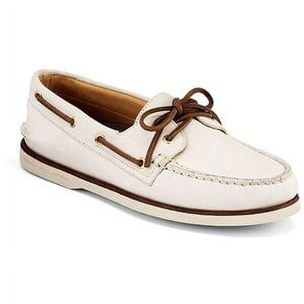 sperry gold cup white