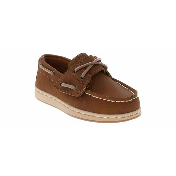 Sperry Chestnut Leather Cub II Toddler Boys' (4-10) Casual Shoe | YBDBT38622 Brown