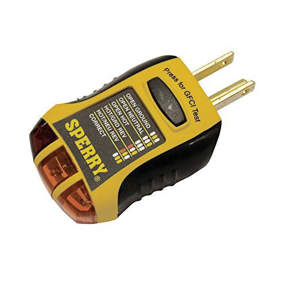 IDEAL GFCI Receptacle Tester 61-502 - The Home Depot IDEAL GFCI Receptacle Tester 61-502 - The Home Depot