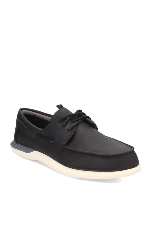 Men's, Plushwave 2.0 Boat Shoe Black 11 M