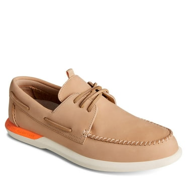 Sperry Men's A/O Plushwave 2.0 Boat Shoe - Full-Grain Leather, Plushwave Comfort, Low-Top Nautical Style