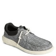 thumbnail image 1 of Sperry Men's Captain's MOC Moccasin, Black Chambray, 11, 1 of 6