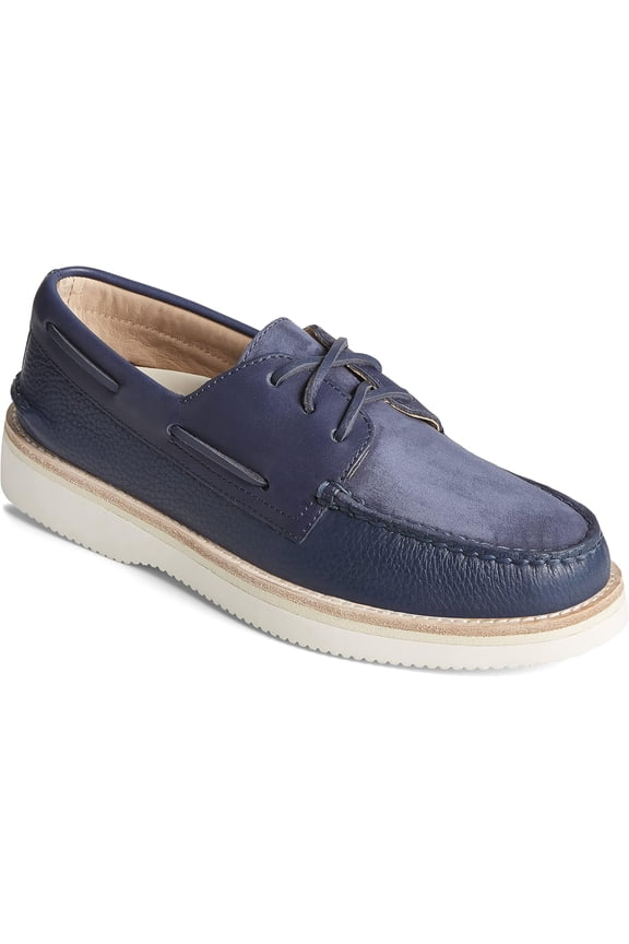 Men's Casual Navy Boat Shoe 7M