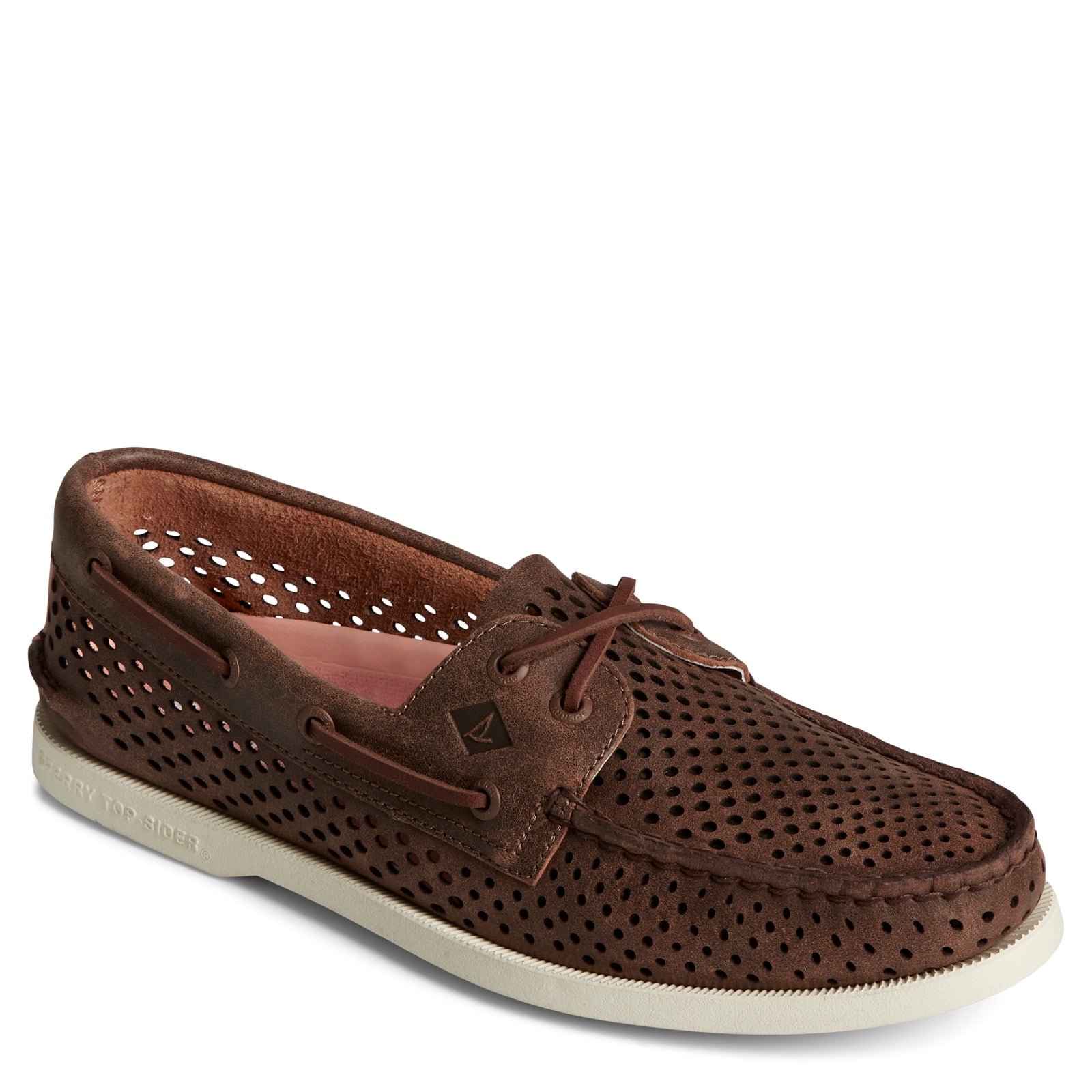 Sperry leeward sale leather boat shoe