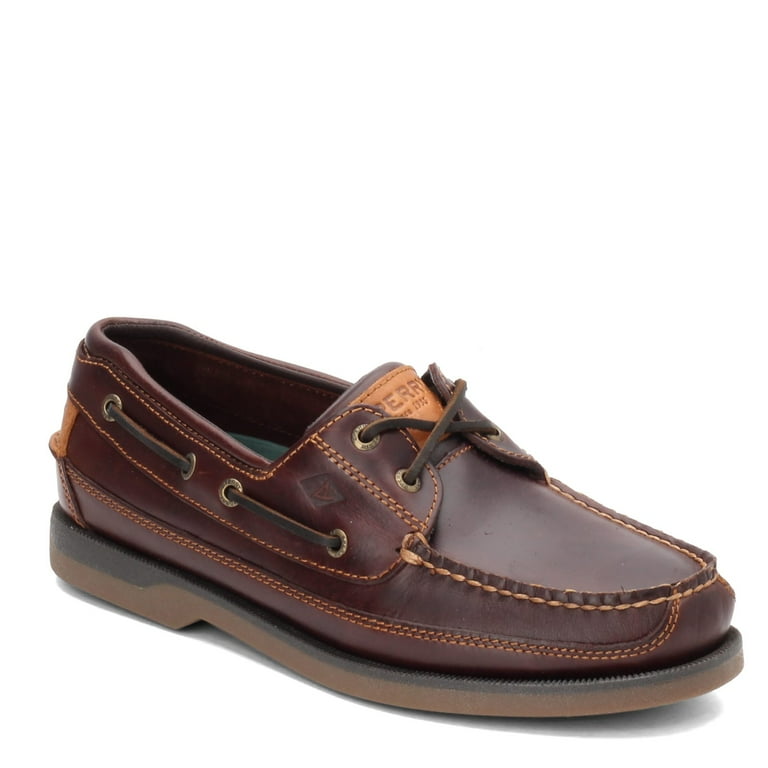 Sperry Men s Mako 2 Eye Boat Shoe in Amaretto 7.5 US Walmart