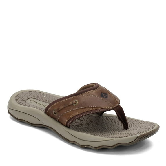 Sperry Men's, Outer Banks Thong Sandals Brown Chocolate 13 M