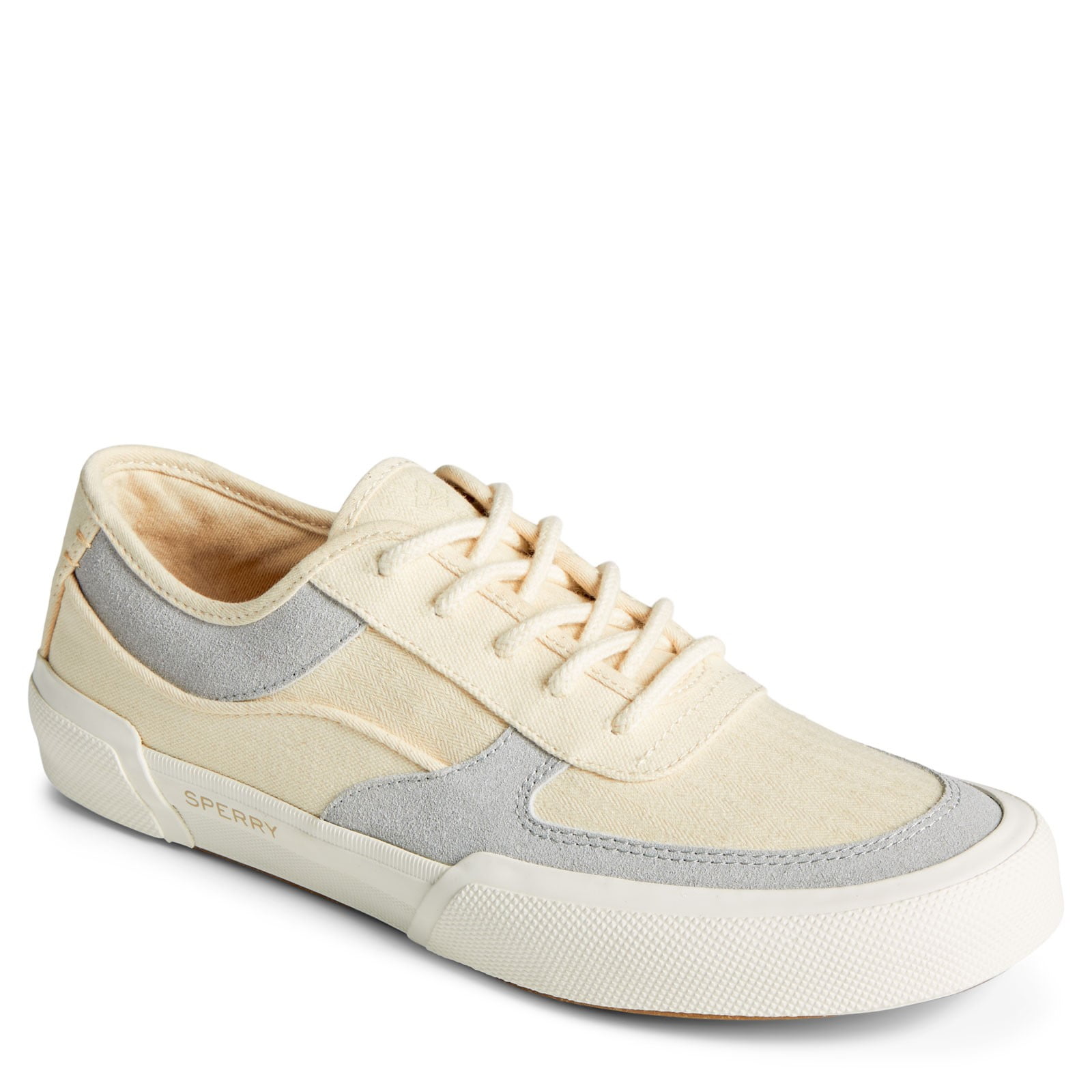 Sperry mens Soletide Sneaker, Natural, 9.5 US - Walmart.com display picture 2