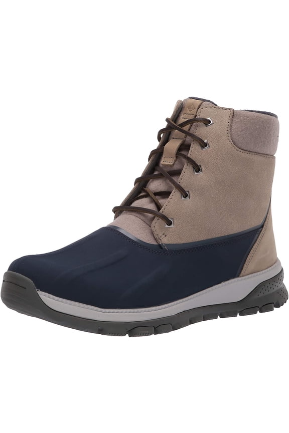 Men's Seamount Duck Boots, Taupe \ Navy,8.5 M US