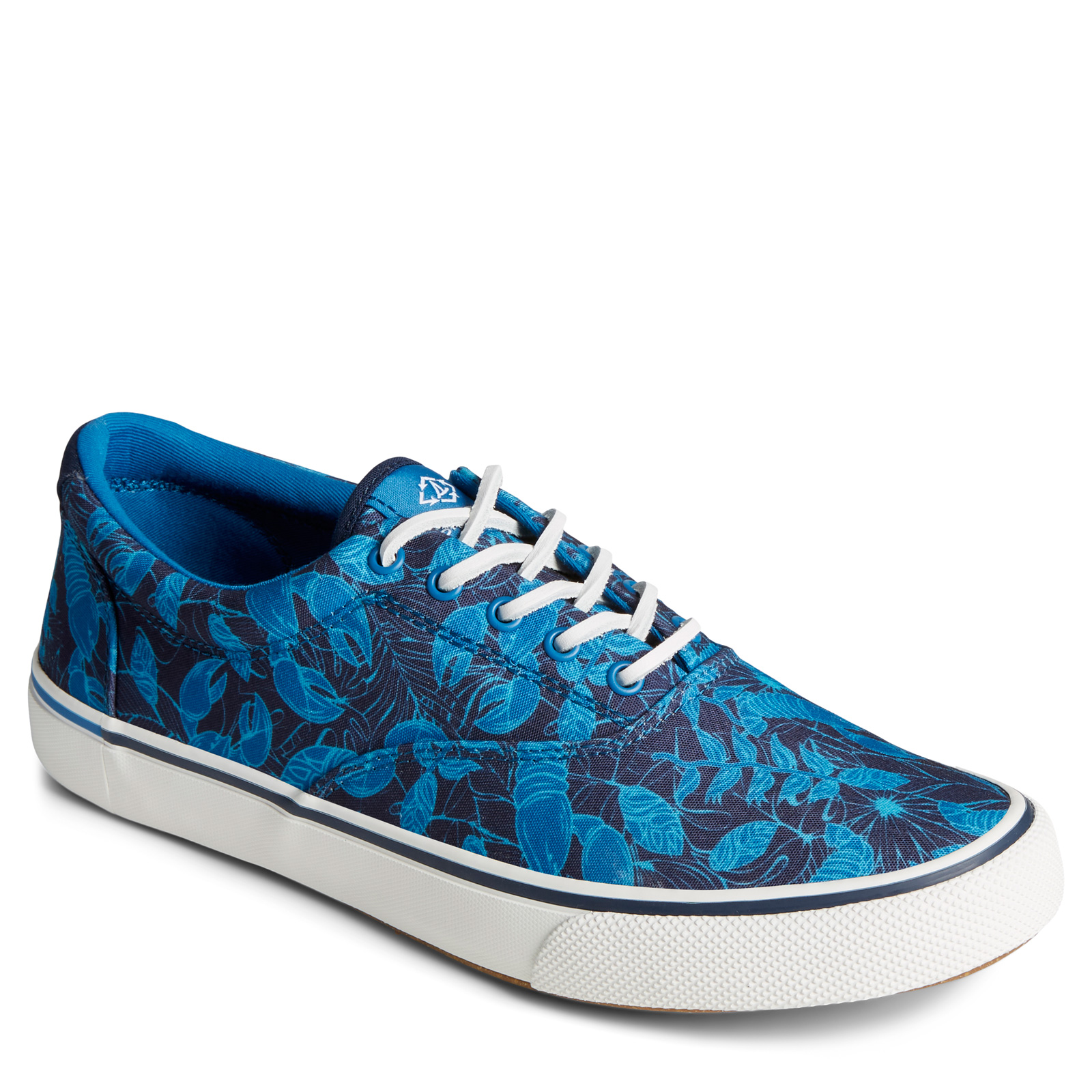 Sperry Striper USA Blue Multi Amazon.com | Sperry mens Striper Ii Cvo Seacycled Sneaker  main image 3