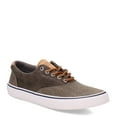 thumbnail image 1 of Sperry Men's Striper II CVO Waxy Canvas Sneaker, Olive Tonal, 9.5, 1 of 7