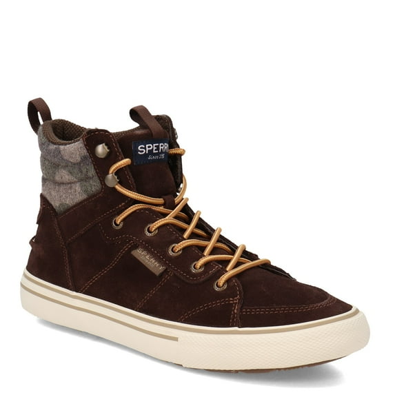 Sperry Men's Striper Storm Hiker Snow Boot, Brown/Camo, 13