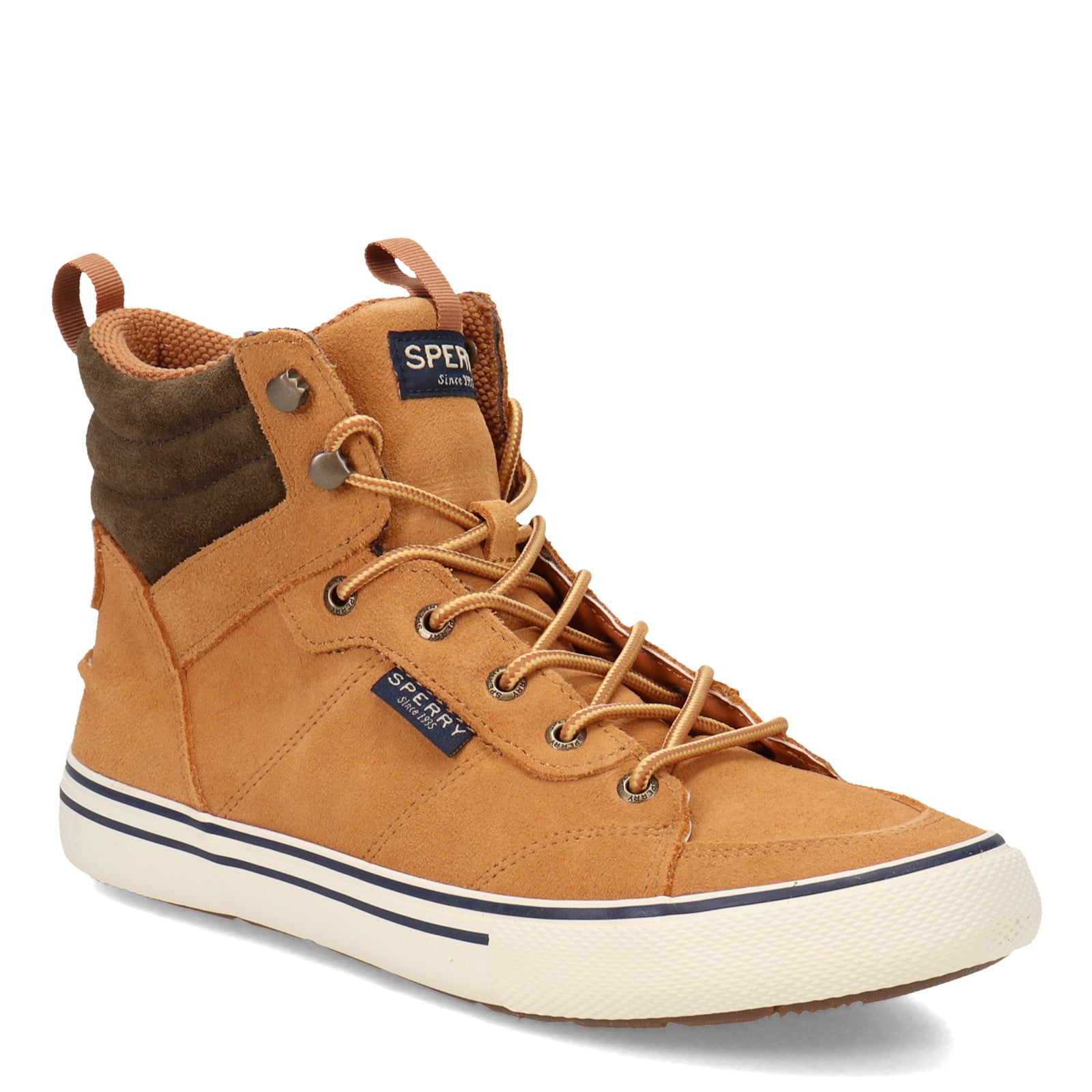 Sperry Men s Striper Storm Hiker Snow Boot Tan Suede 13 Walmart