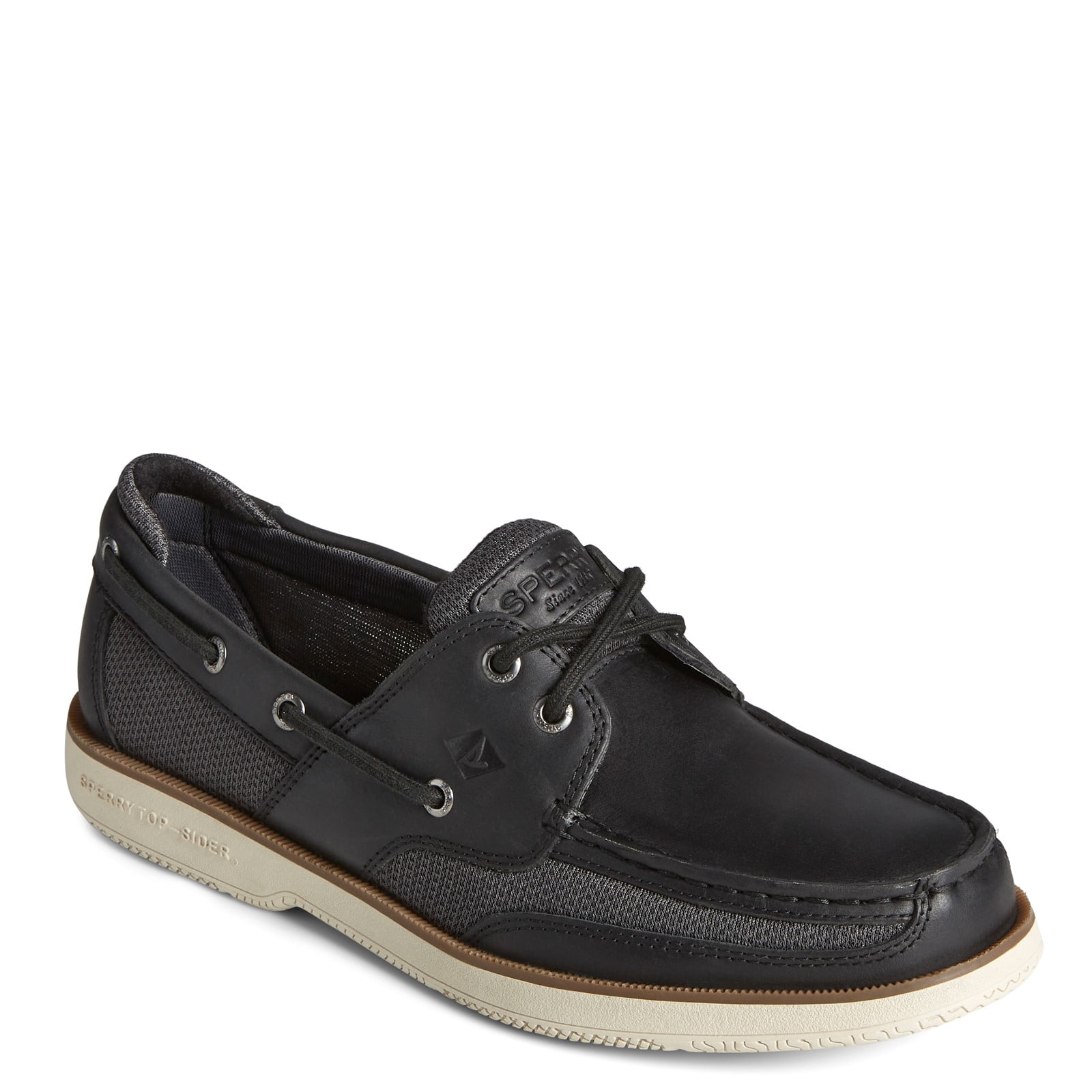 Sperry top store sider black mens