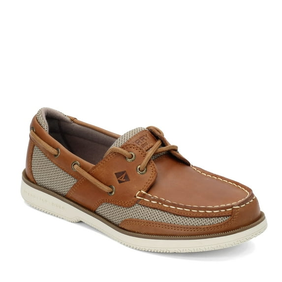 Sperry Men's, Surveyor 2-Eye Boat Shoe Sonora 11.5 W Tan
