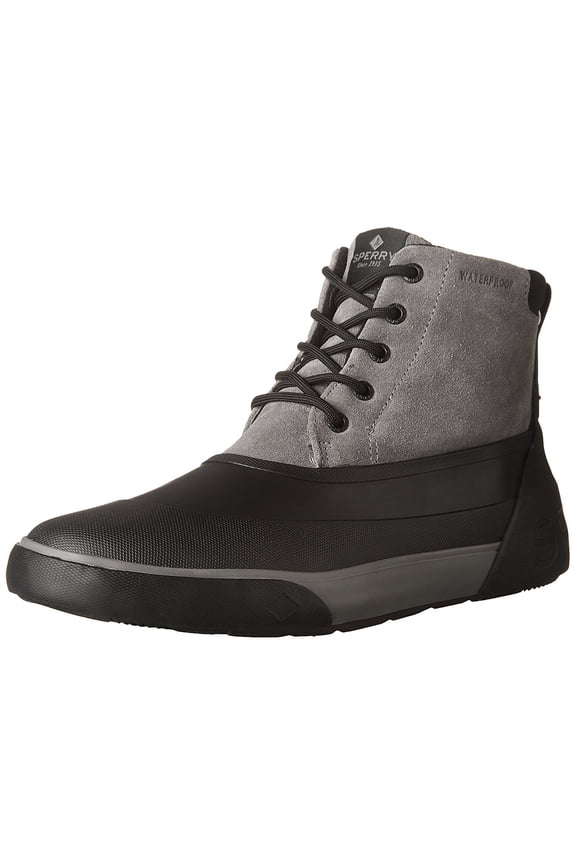 Men's, cutwater Deck Boots Grey Black 7 M