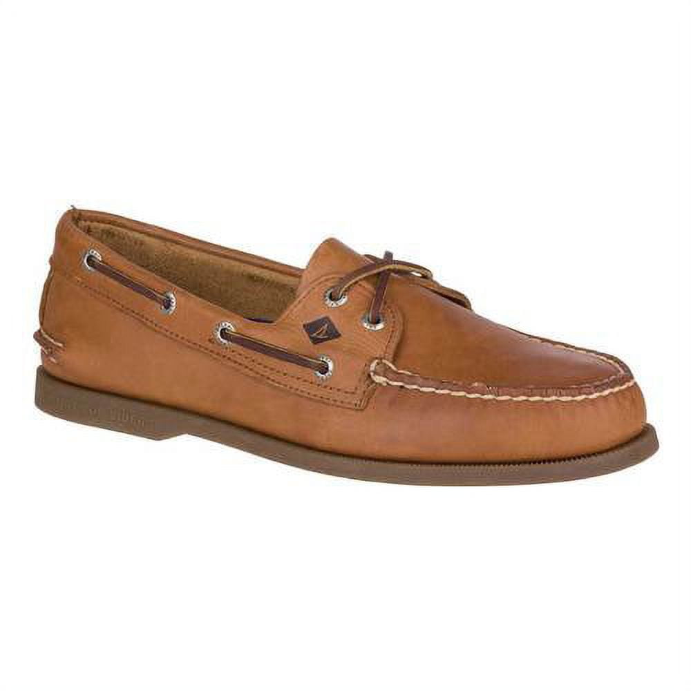 Sperry Mens A O 2 Eye Boat Shoes in Sahara Leather Walmart