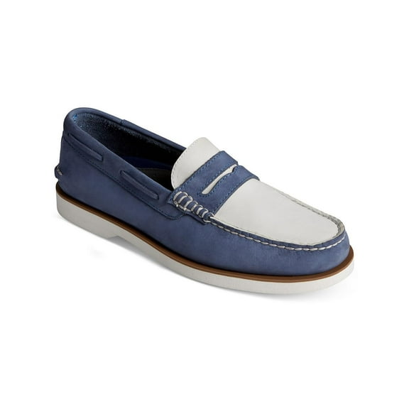 Sperry Mens A/O Penny DS Suede Colorblock Loafers