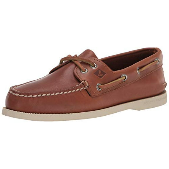 Sperry Mens Authentic Original 2-eye Boat Shoe, Tan, 10.5 US