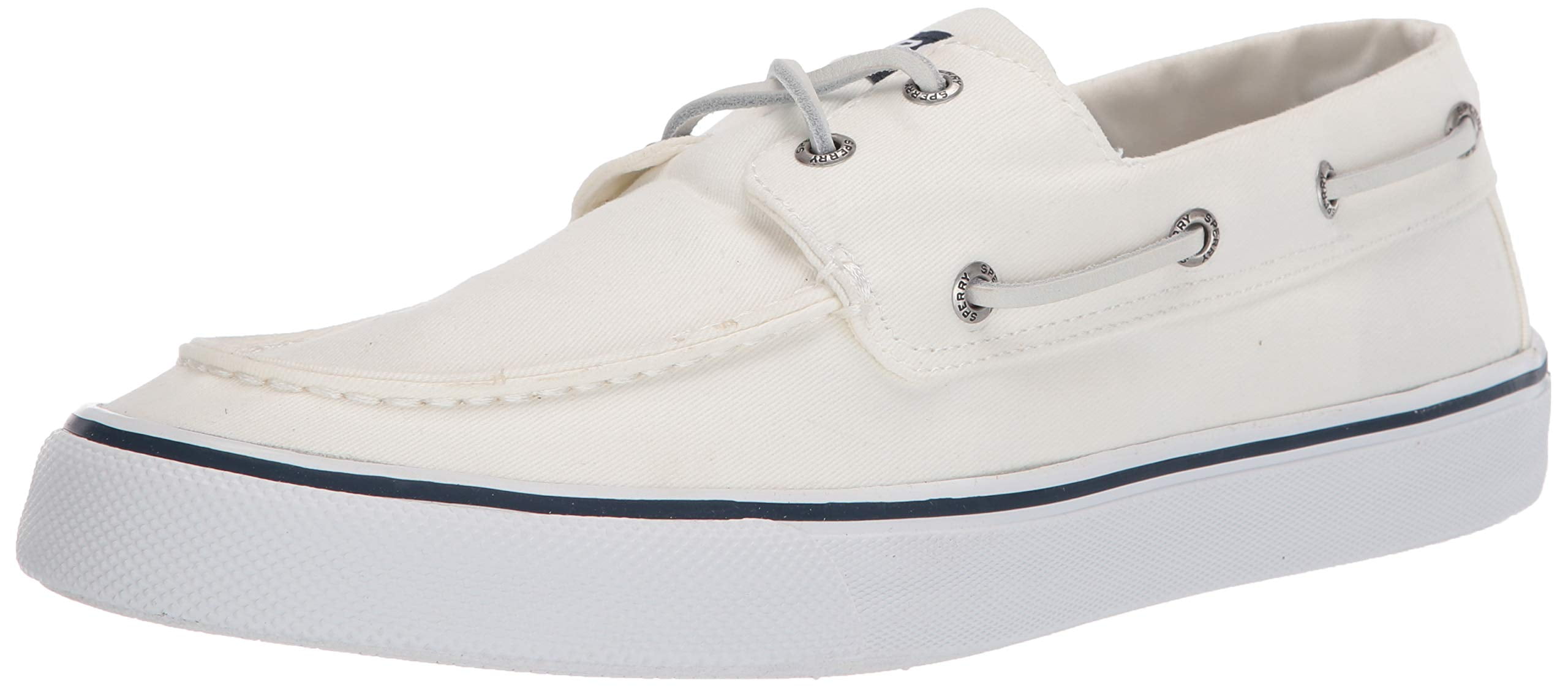 Sperry Mens Bahama II Boat Shoe SW White Size 10 Walmart