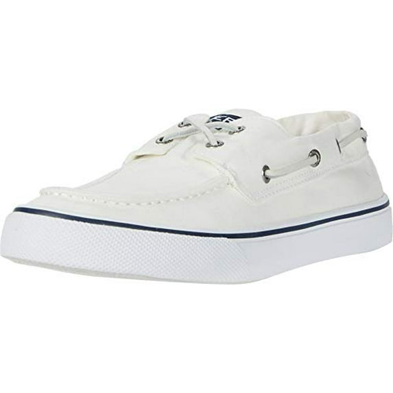 Sperry Mens Bahama II Boat Shoe - SW White - Size 11.5