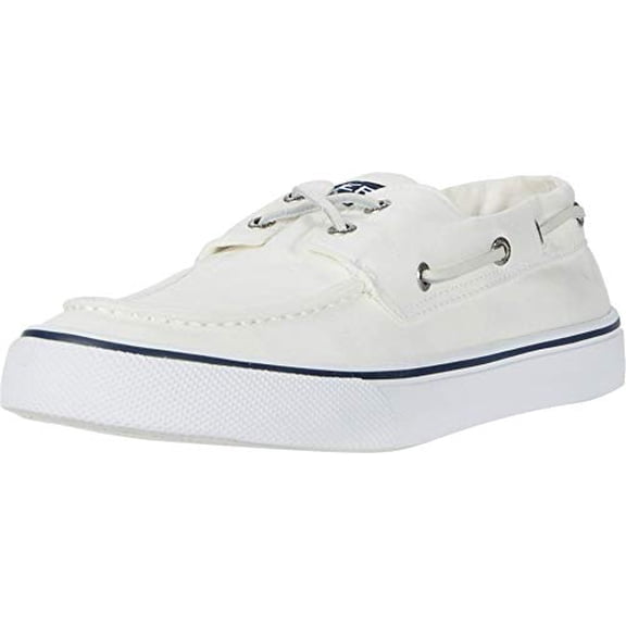 Sperry Mens Bahama II Boat Shoe - SW White - Size 9