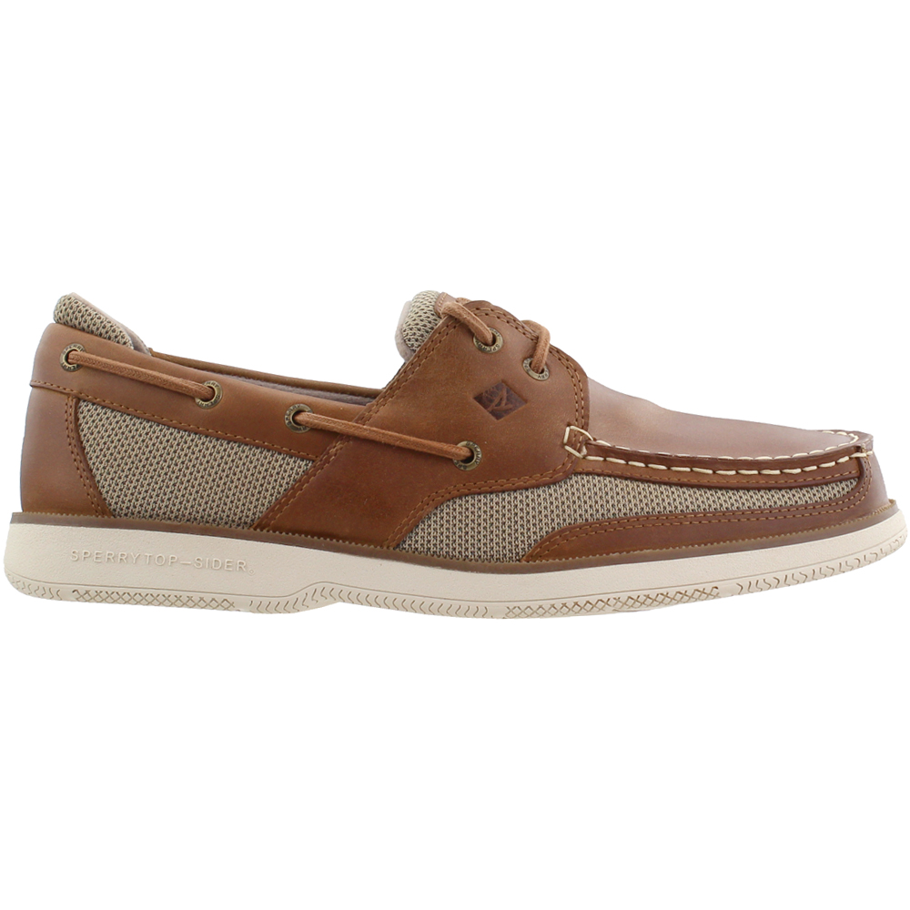 Sperry Surveyor 2-Eye Boat Shoe Uomo | Scarpe Da Barca Con Chiusura A Slip On | Tacco Piatto