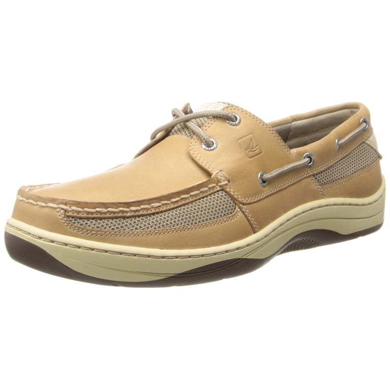 Sperry Mens Tarpon 2-Eye Boat Shoe, Linen/Oat, 11.5  display picture 1