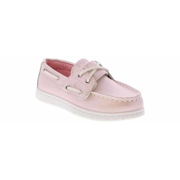 Sperry Pink Pearlized Toddler Girls' Casual Shoe | YGDB39820-T
