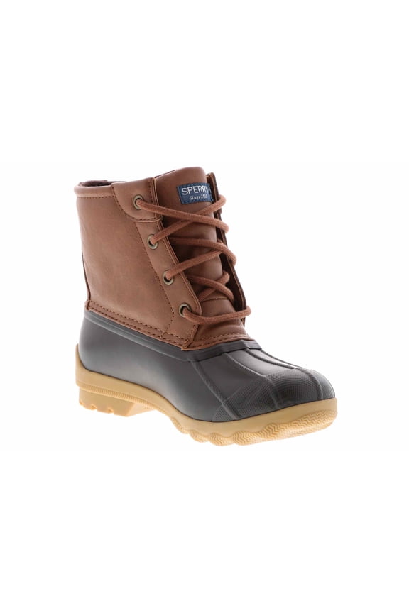 Port Boot Boys' Weather Boot Brown