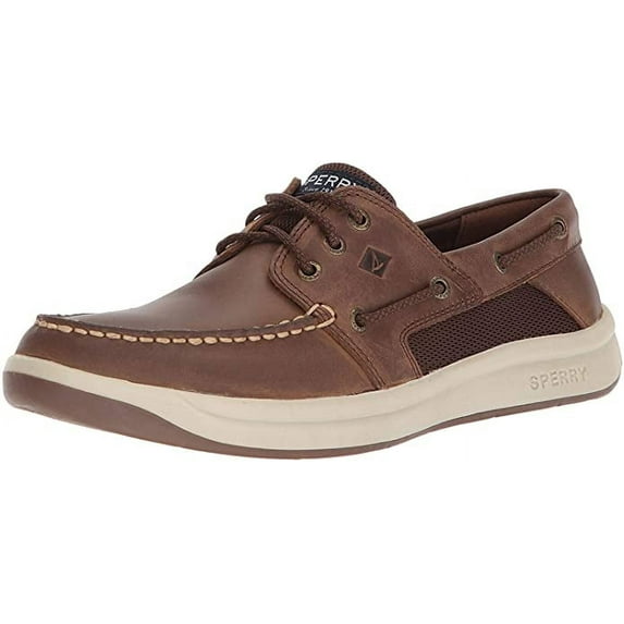 Sperry STS17292: Men's Convoy 3-Eye Brown Boat Shoe (10.5 D(M) US Men)